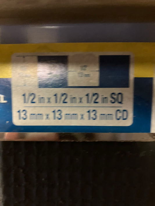 Comfort Grip Trowel 1/2x1/2x1/2