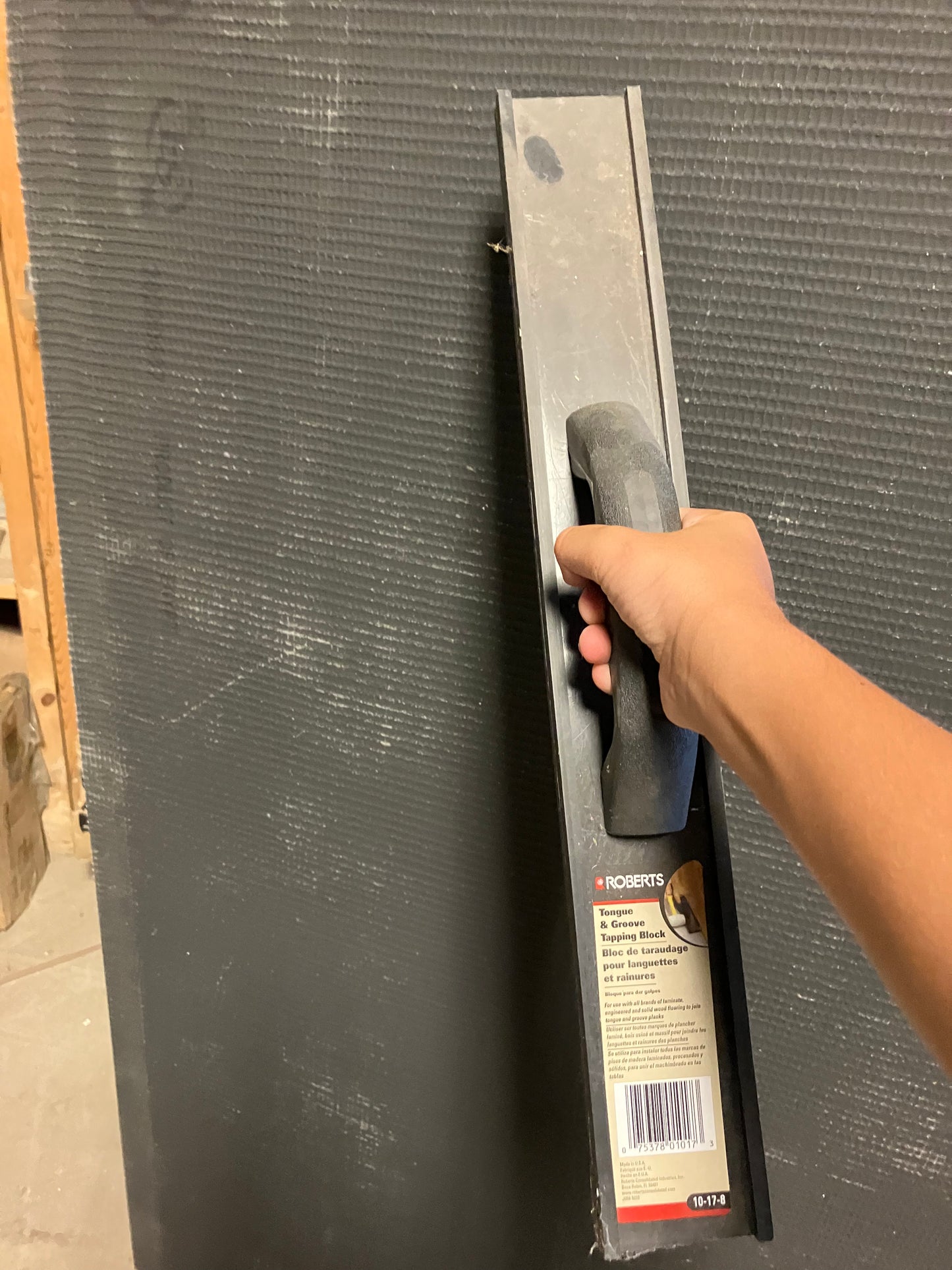Tongue & Groove Tapping Block 10 -17 -8