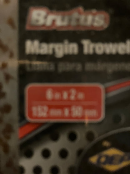 Margin trowel 6x2