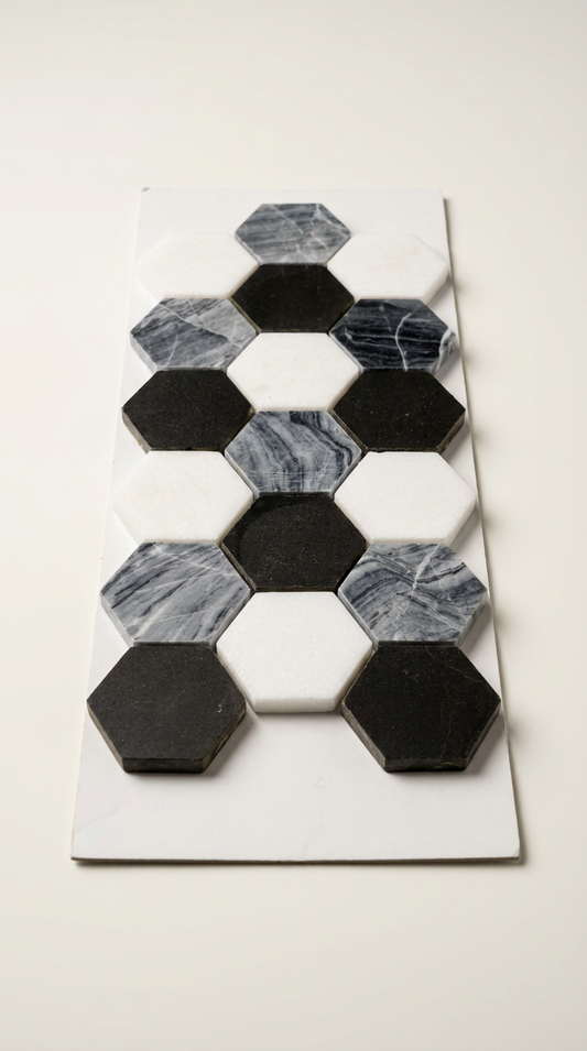 Presidential Grey Hex 12x12