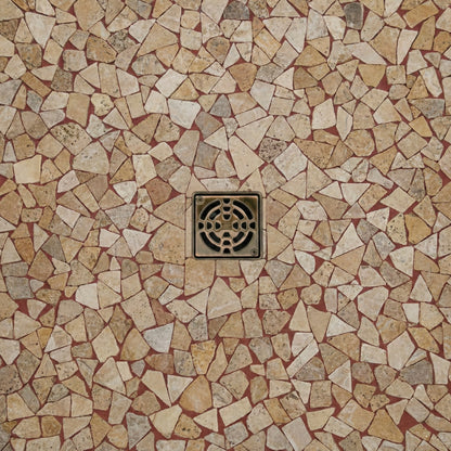 Scabos Travertine Paledien 12x12 Tumbled, Unfilled