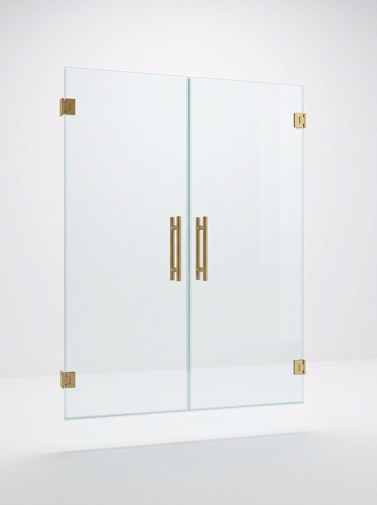 Brushed Bronze Double Door 51"x84"