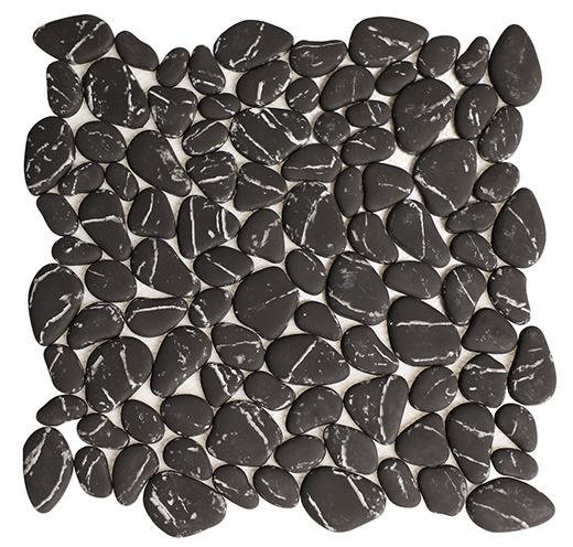Black Pebble 12x12 Matte
