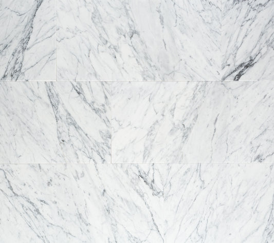 White Carrara 12x24