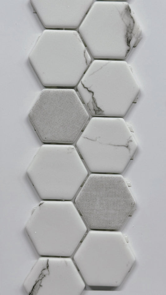 White 2x2 Hexagon