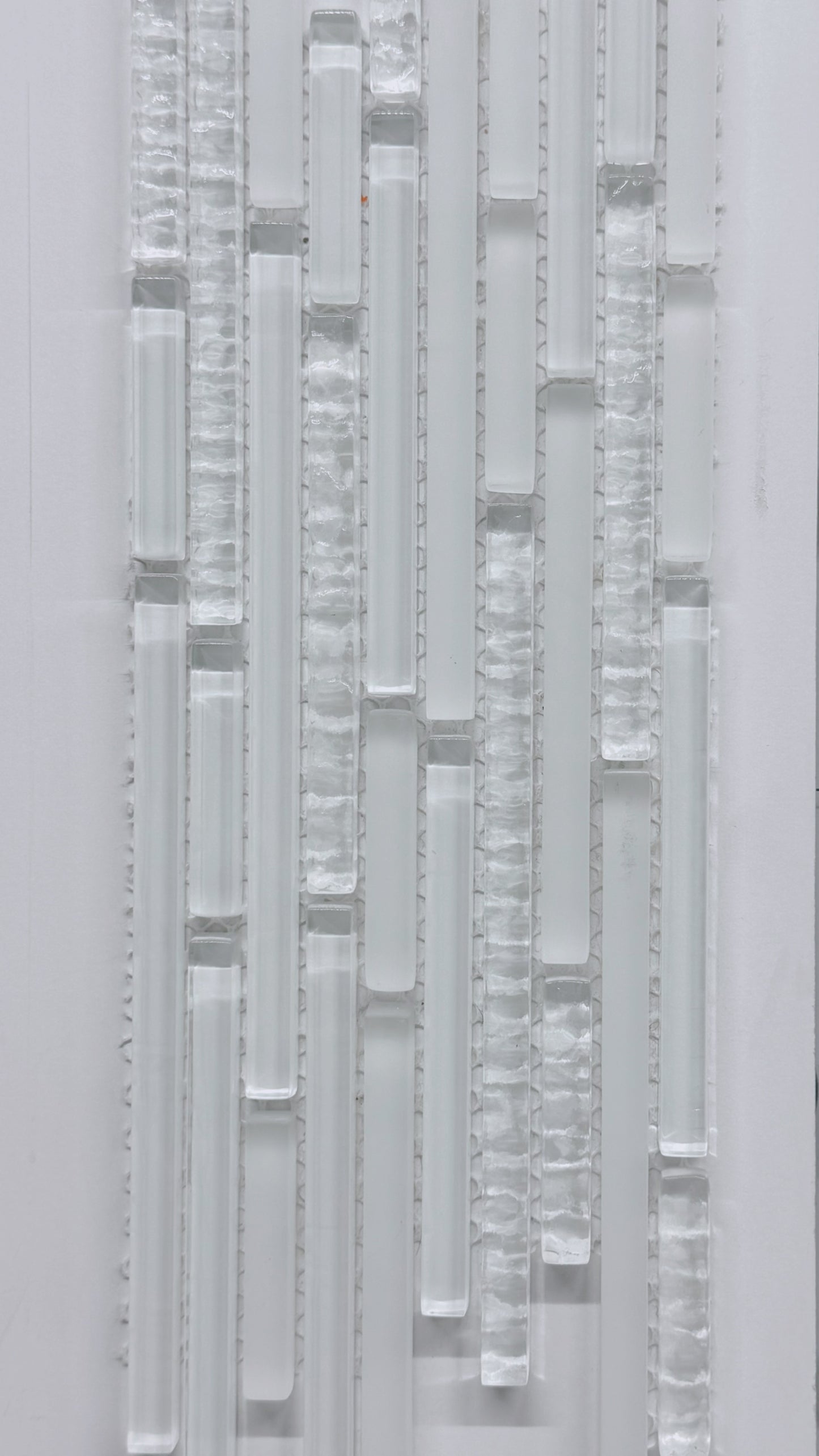 White Glass Border
