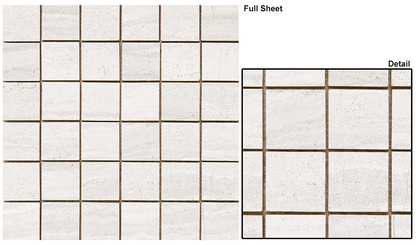 White 12x12 Mosaic