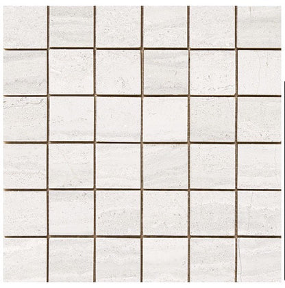White 12x12 Mosaic