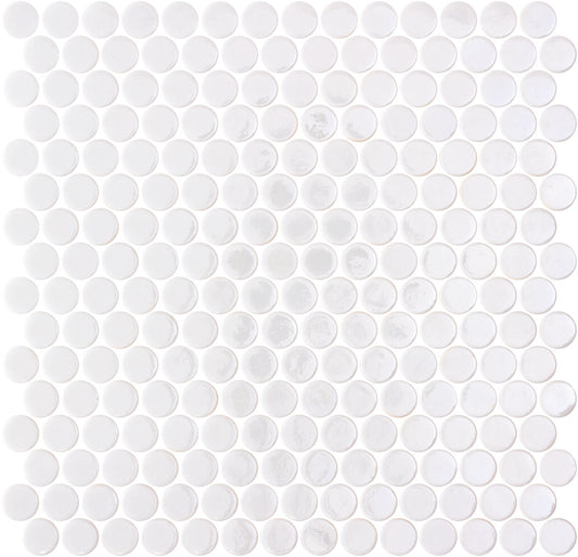 Opalo White Penny 11x11