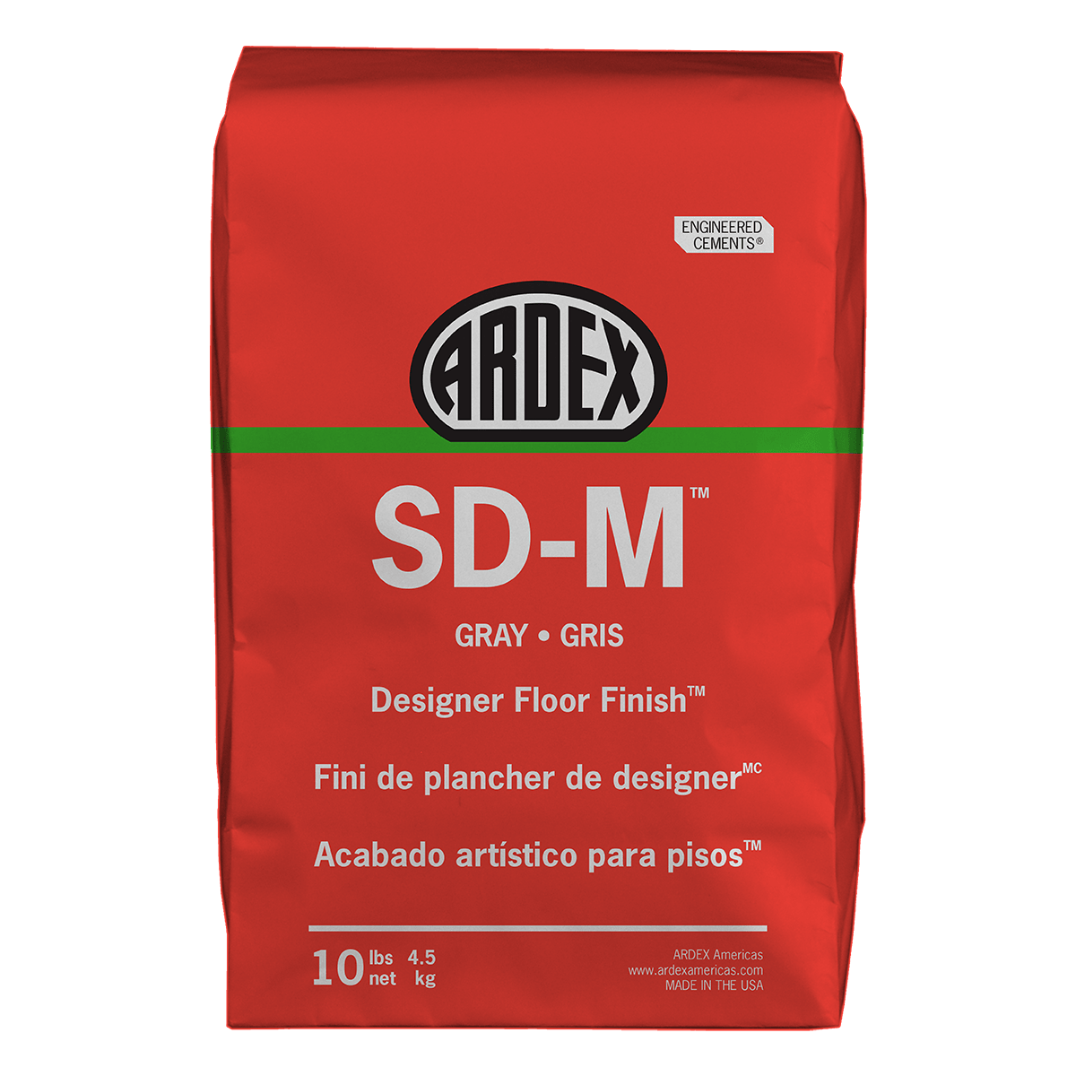 ARDEX SD-M designer floor finish, 10 LB