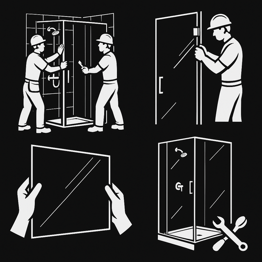 Installation Glass provided by Licensed Subcontractor