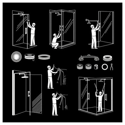 Installation Glass provided by Licensed Subcontractor