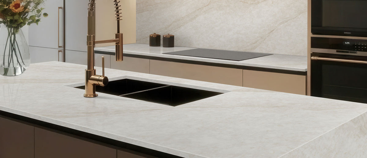 IvoriTaj quartz kitchen