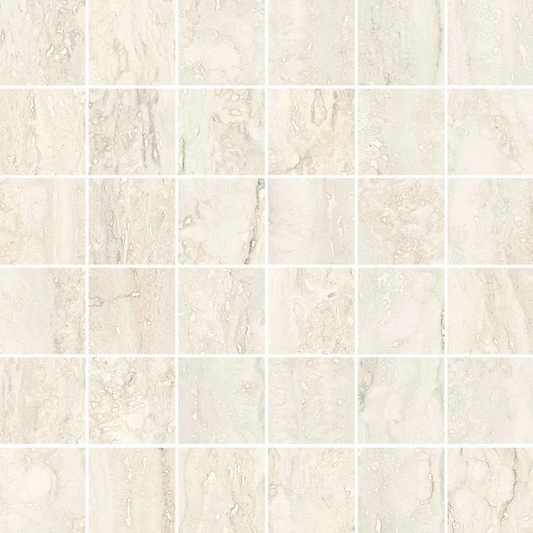 Ivory Mosaic 2x2 Matte