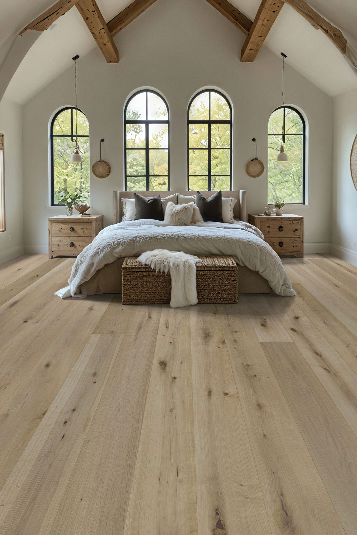 Ivory Oak room scene