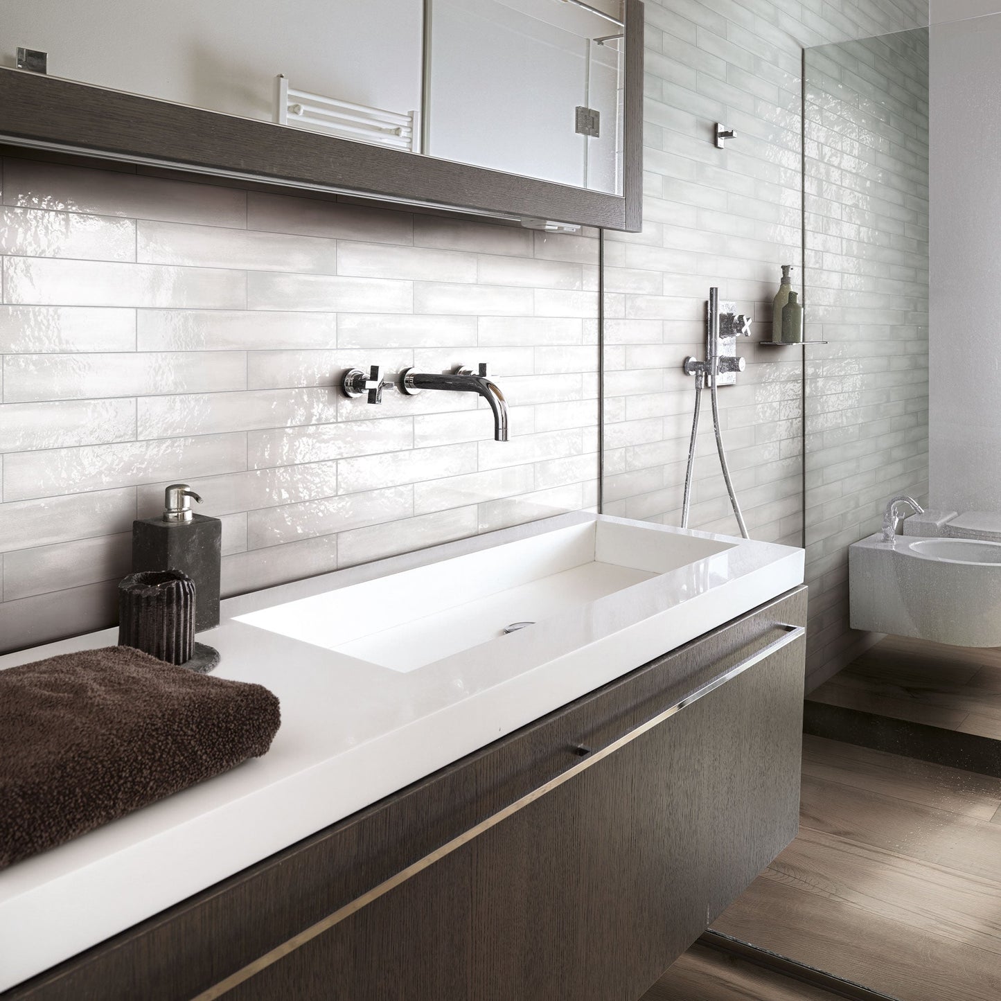 Justeer Etienne Ash 2x15 Porcelain Tile