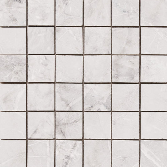Granda II Atlantis White 2x2 Porcelain Mosaic