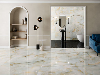 Granda II Onice Nacar 24x48 Porcelain Tile