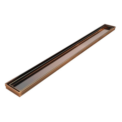 Linear Drain Kit 3x32 Oil Rubbed Bronze Tileable