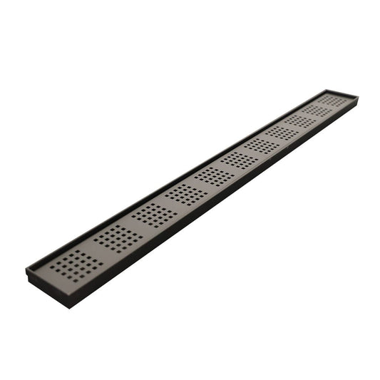 Linear Drain 3x72 Matte Black
