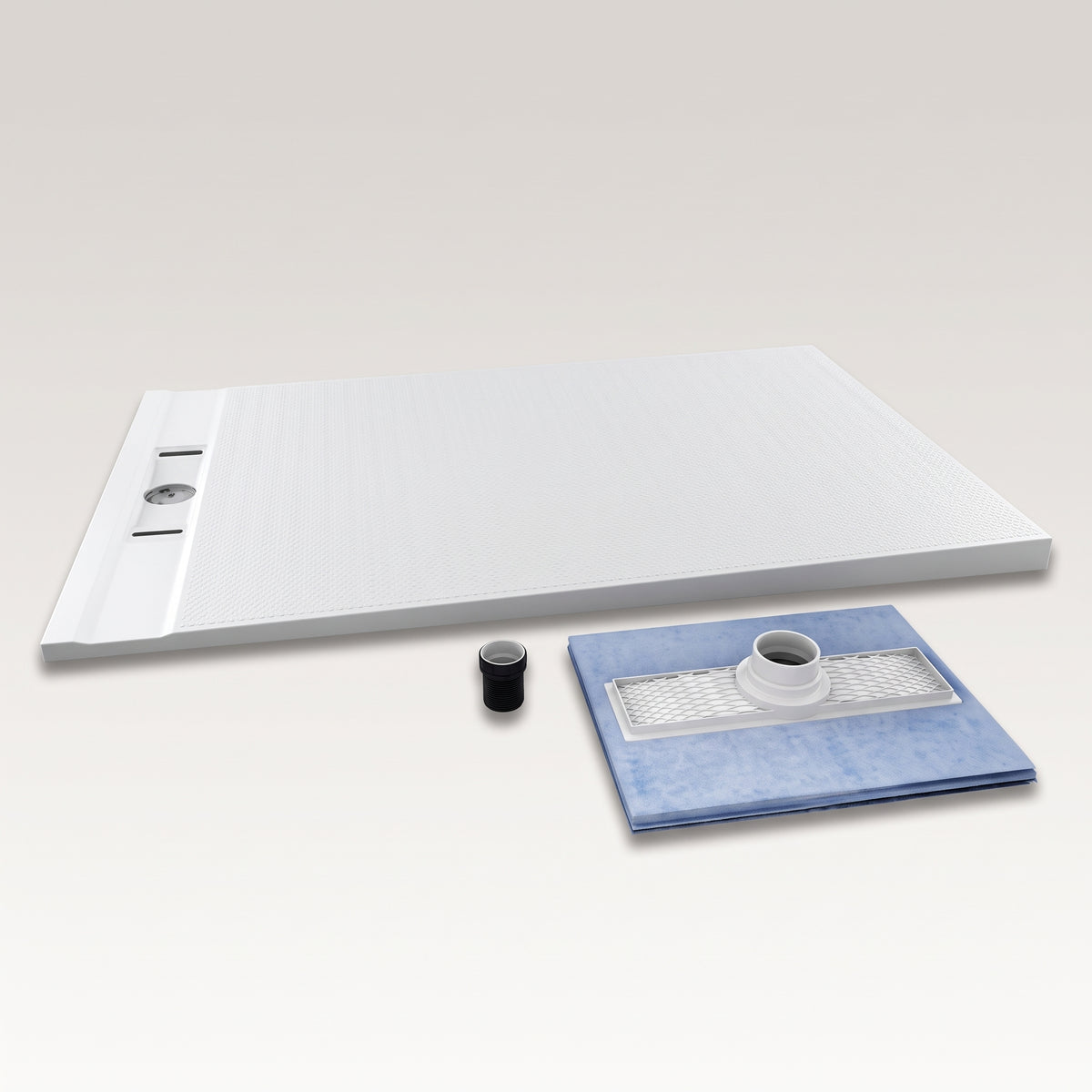 Linear Drain Shower Pan Kit 38x60