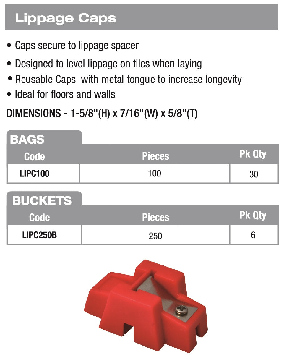 Lippage Cap 250 Bucket