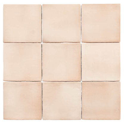 Manacor Beige Argile 4x4 Ceramic Tile