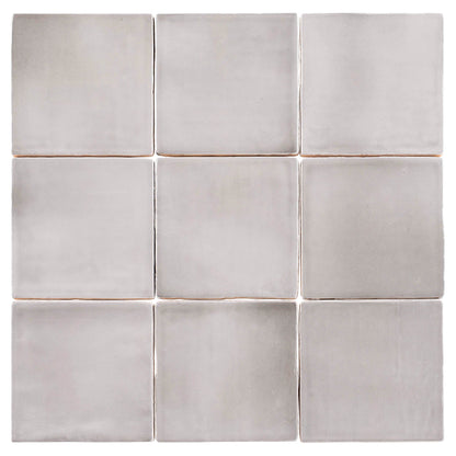 Manacor Mercury Grey 4x4 Ceramic Tile