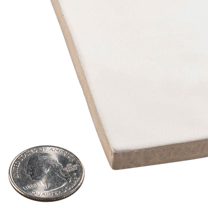Manacor White 4x4 Ceramic Tile