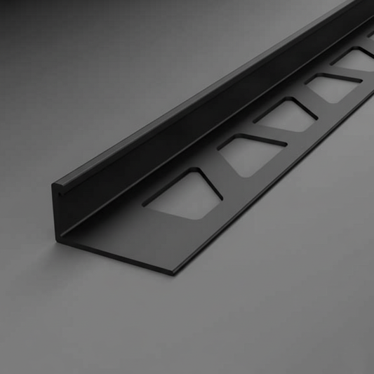 Matte Black 2D Edge 3/8"