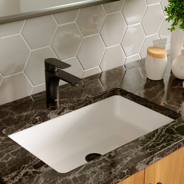 Matte Black Kayes Single Hole Faucet 5-3/4"