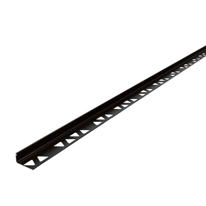 MD Matte Black Tile Edge 1/2 in. x 96 in.