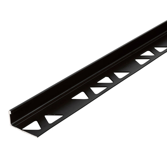 MD Matte Black Tile Edge 1/2 in. x 96 in.