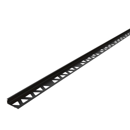 MD Matte Black Tile Edge 3/8 in. x 96 in.