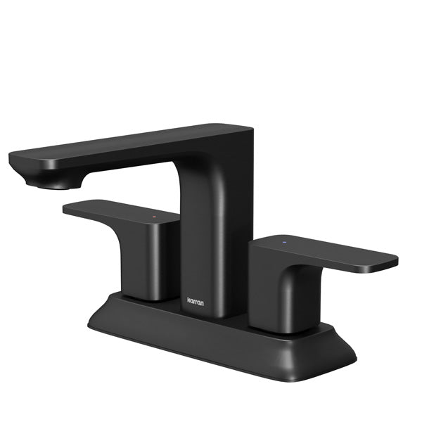 Matte Black Venda Two Hole Faucet 4-7/8"