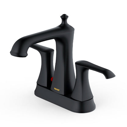 Matte Black Woodburn Two Hole Faucet 6-3/4"