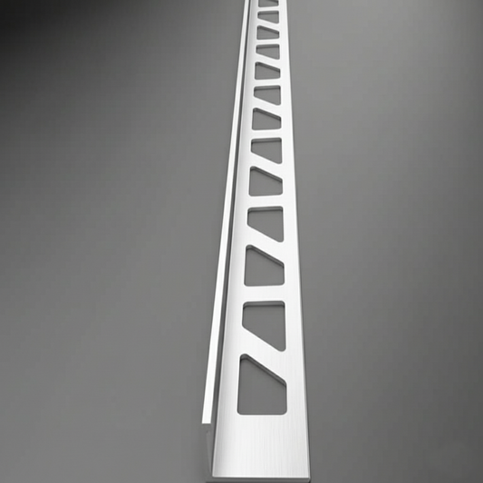 White 2D Edge 1/2"