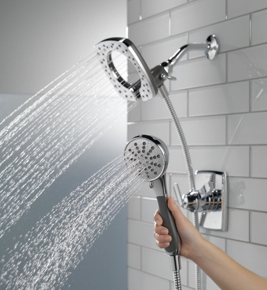 Mixer Valve & Shower Head Chrome