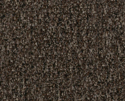 Close-up of a textured brown fabric pattern