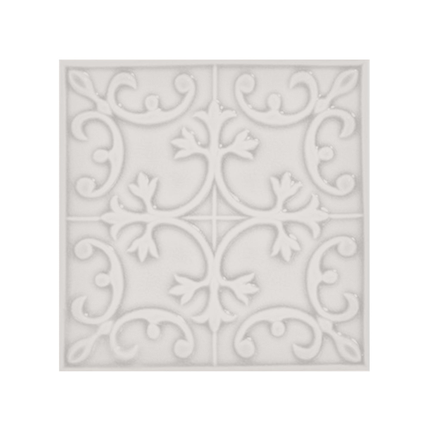 Natural Embossed 6X6 Glossy
