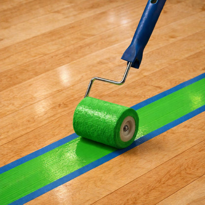 Neon Green Game Line Paint