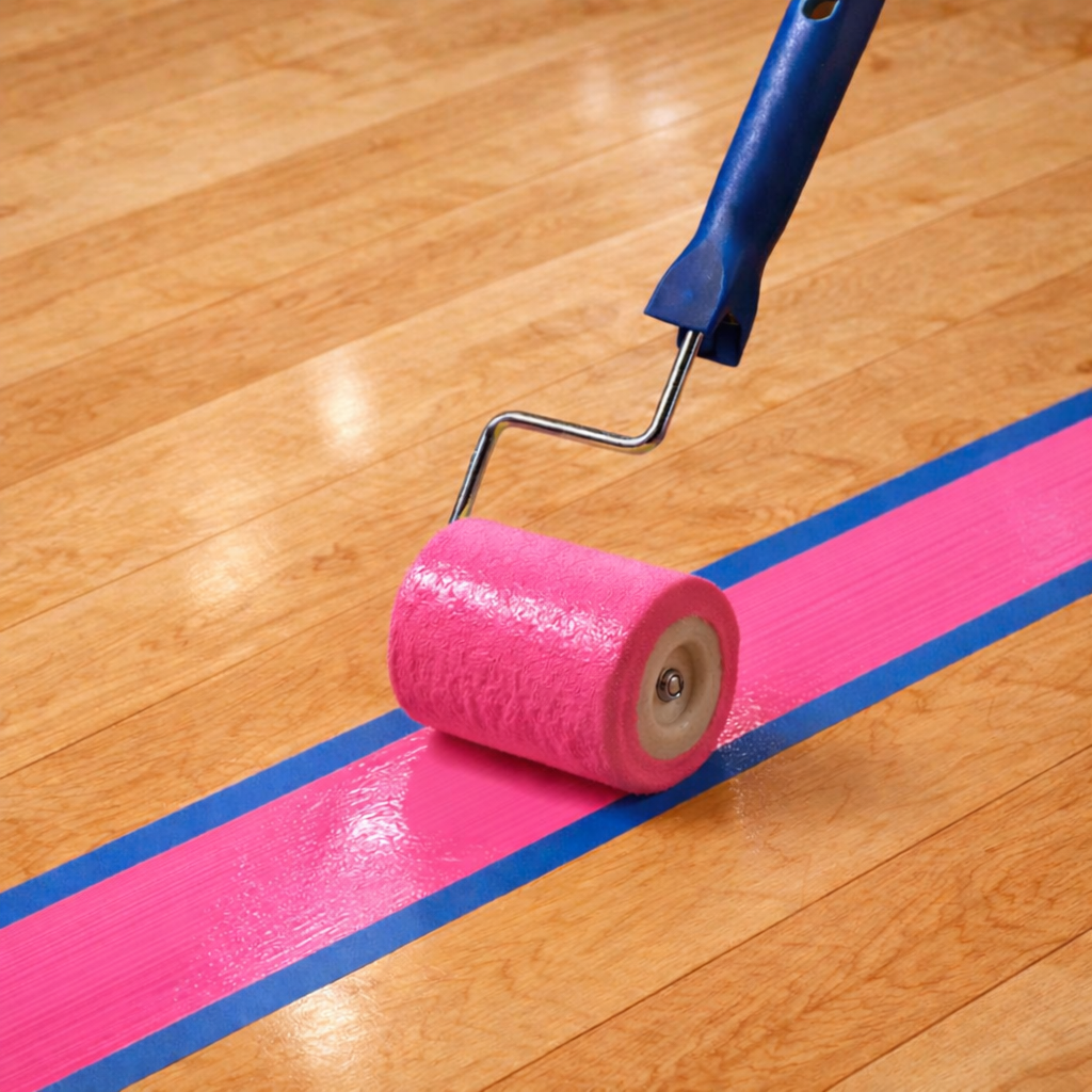 Neon Pink Game Line Paint