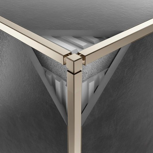 Nickel 3D Edge 3/8"