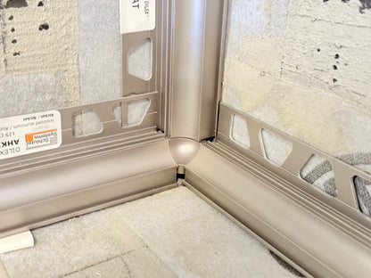 Nickel Thick Trim Inside Corner
