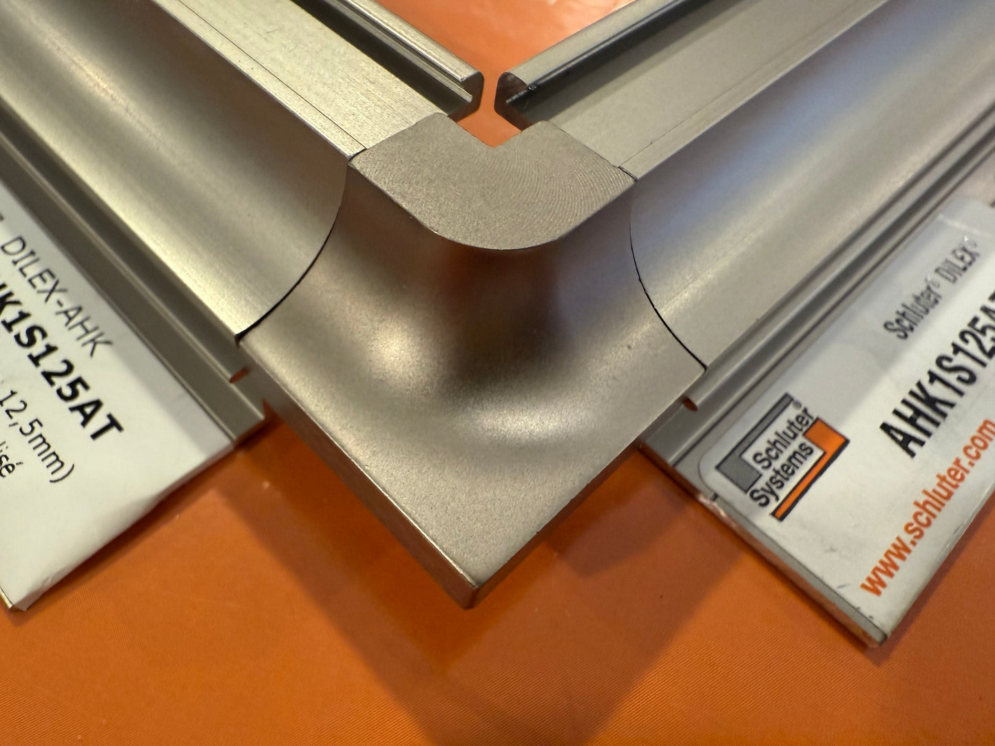 Nickel Thick Trim Outside Corner