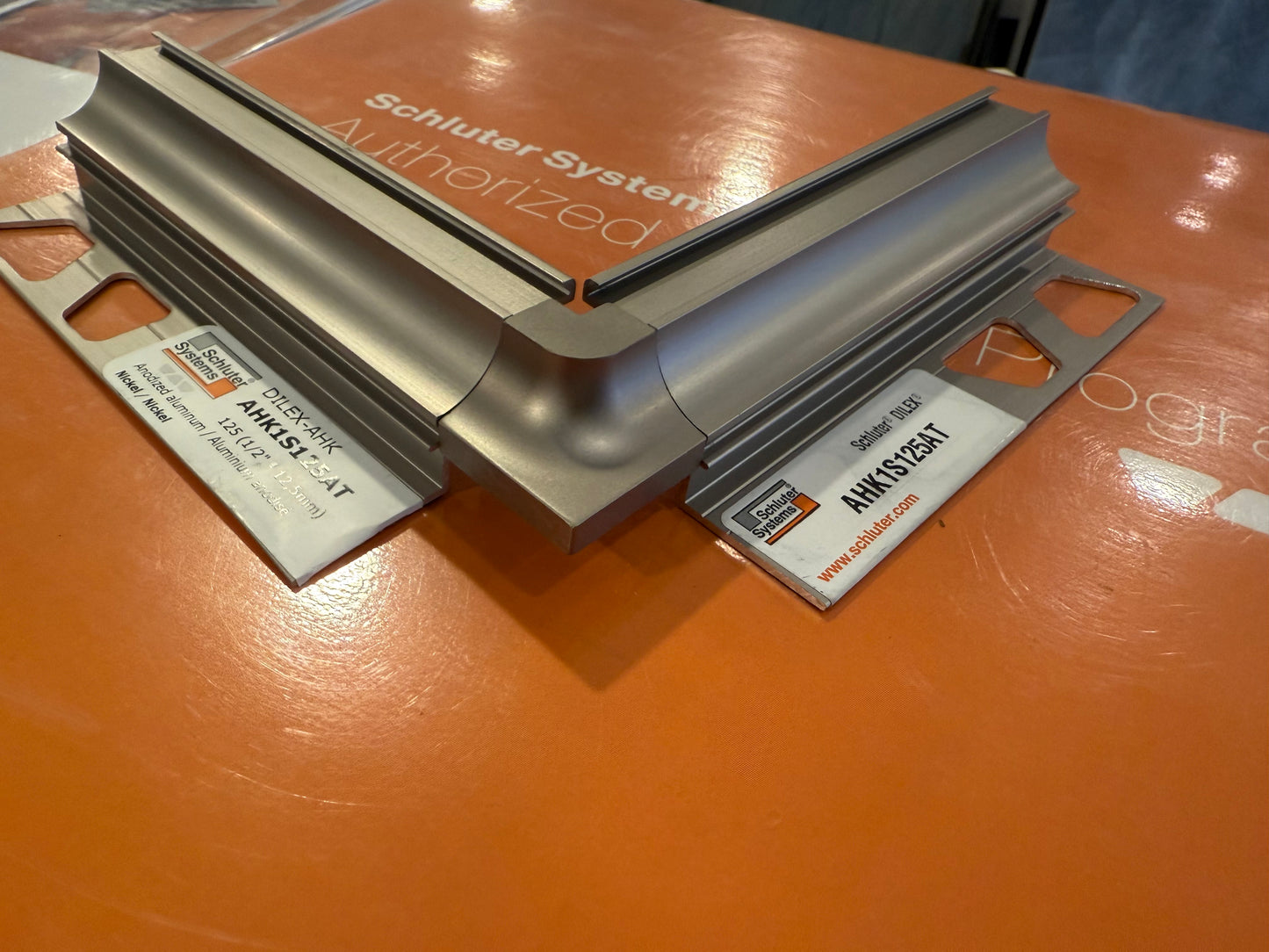 Nickel Thick Trim Outside Corner