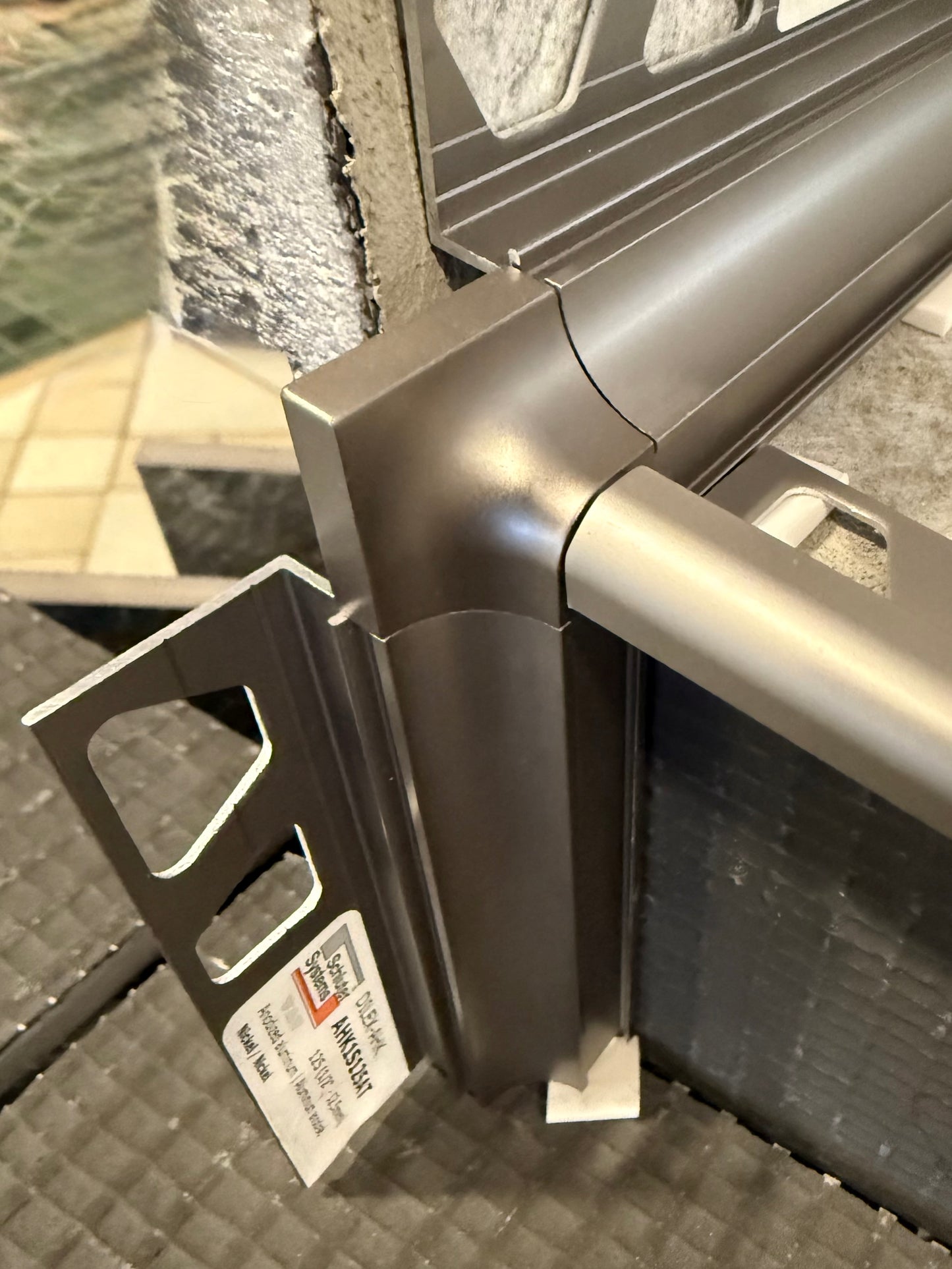 Nickel Thick Trim Outside Corner