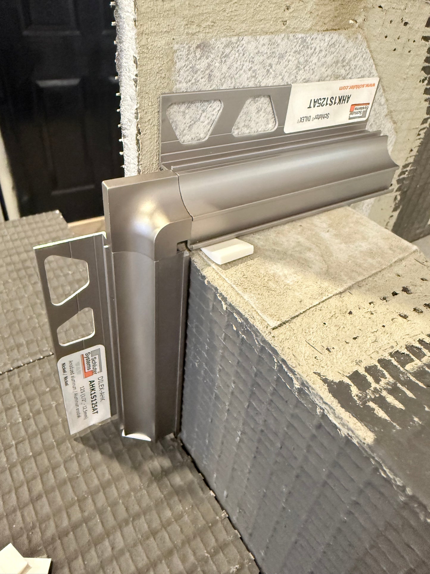 Nickel Thick Trim Outside Corner