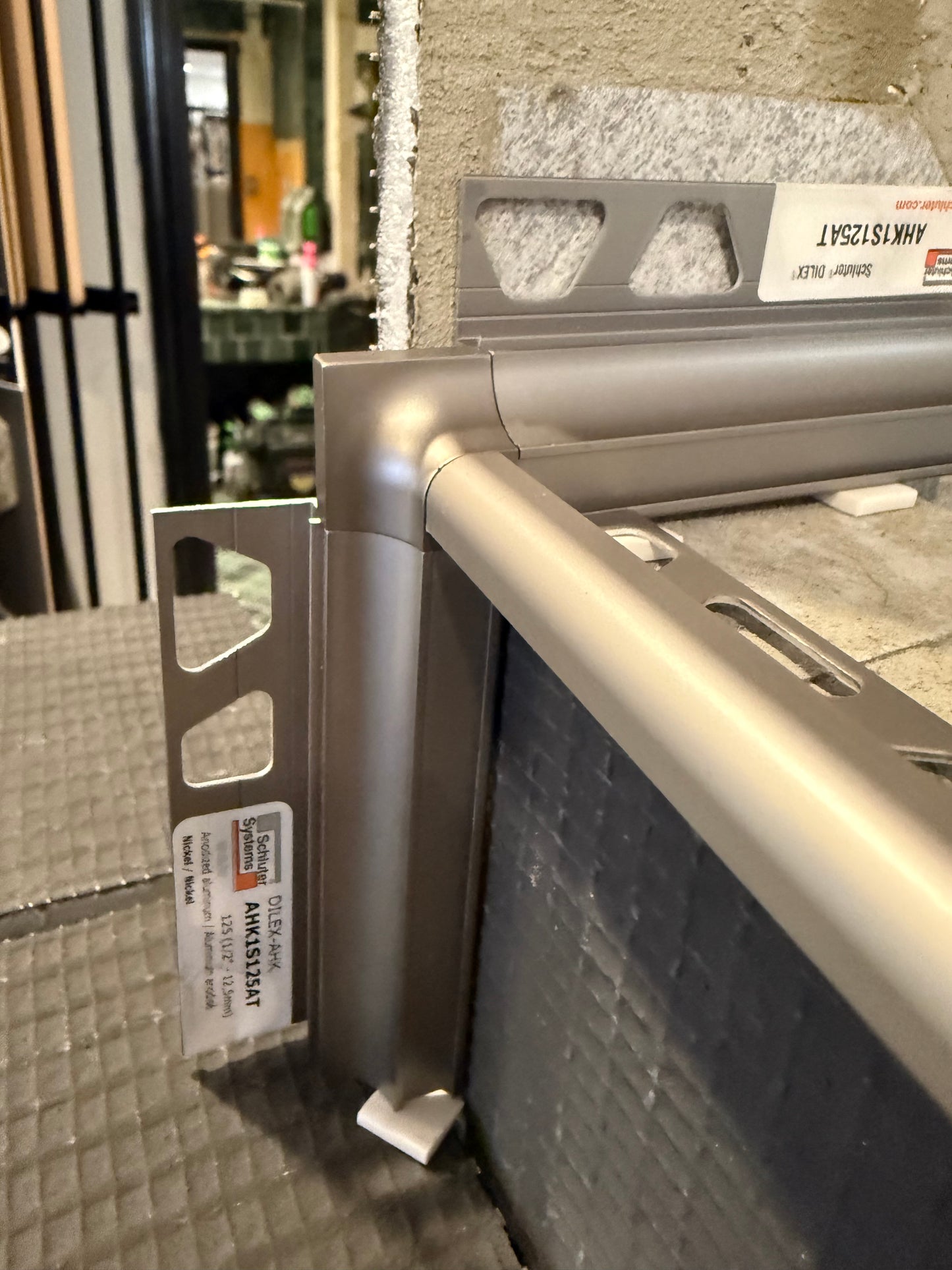 Nickel Thick Trim Outside Corner