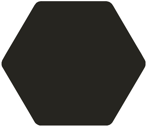 Noir Hexagon 10x11